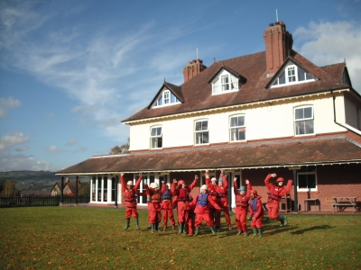 The house at Trewern, on the Papertrail blog