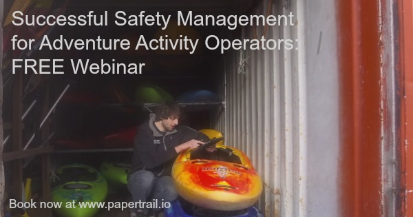 Successful Safety Management for Adventure Activity Operators: Free Webinar